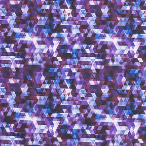 Softshell Triângulos coloridos Impressão Digital – uva, 