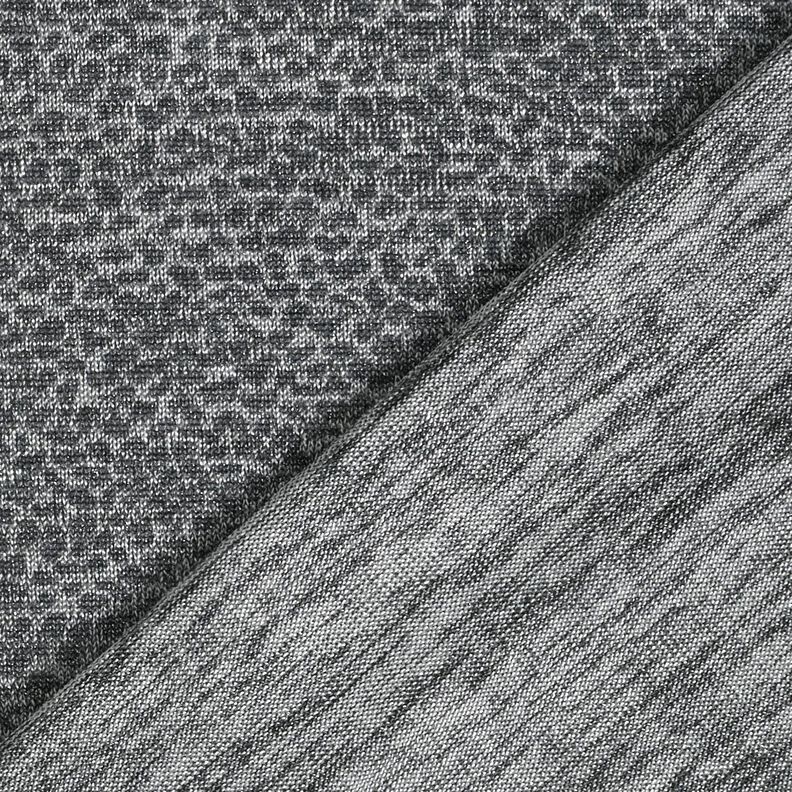 Jacquard Jersey Padrão Leo – prateado/cinzento,  image number 3