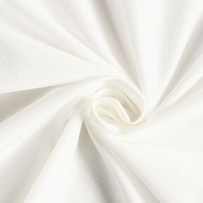 Tecido para blusas Pintas de cetim – branco, 