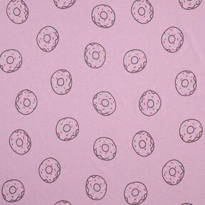 Jersey de algodão Donut Brilho | by Poppy – púrpura média, 