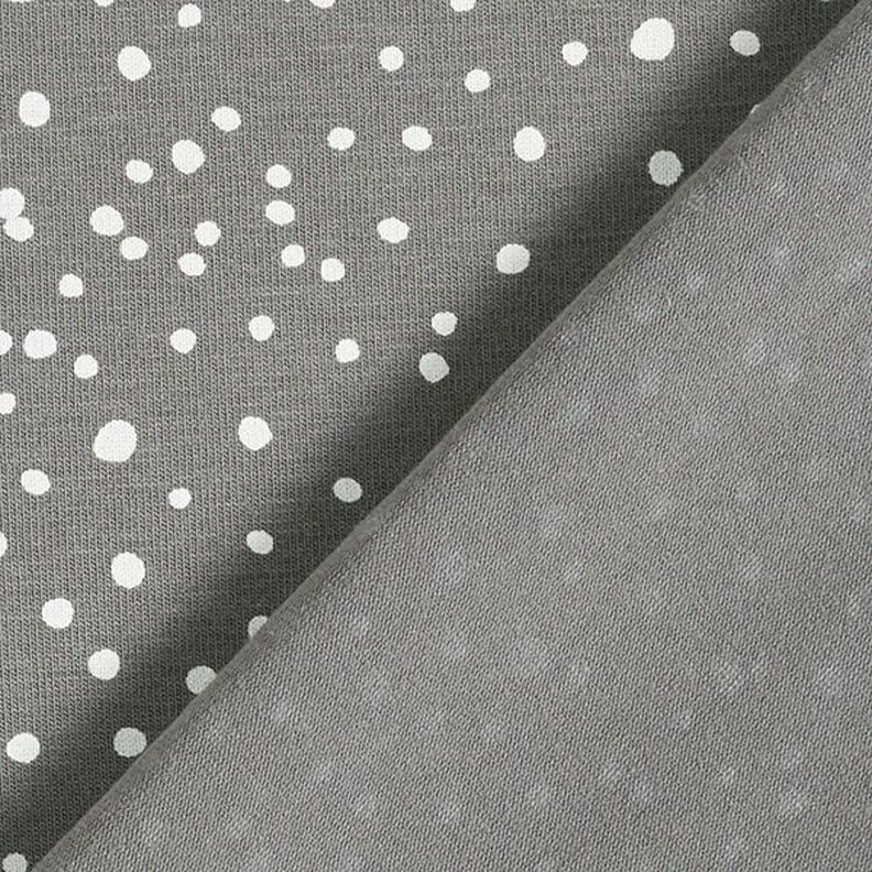 Jersey de algodão Pintas irregulares – cinzento,  image number 4
