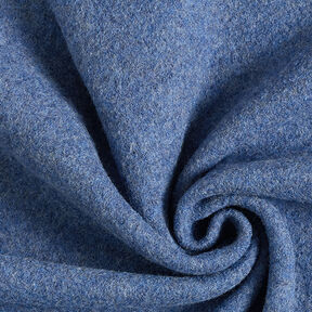 Lã grossa pisoada Melange – azul ganga, 