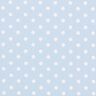 Popelina de algodão pintas grandes – azul claro/branco,  thumbnail number 1