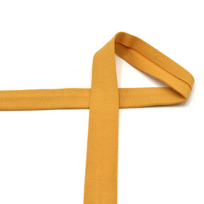 Fita de viés Jersey de algodão [20 mm] – amarelo-caril, 
