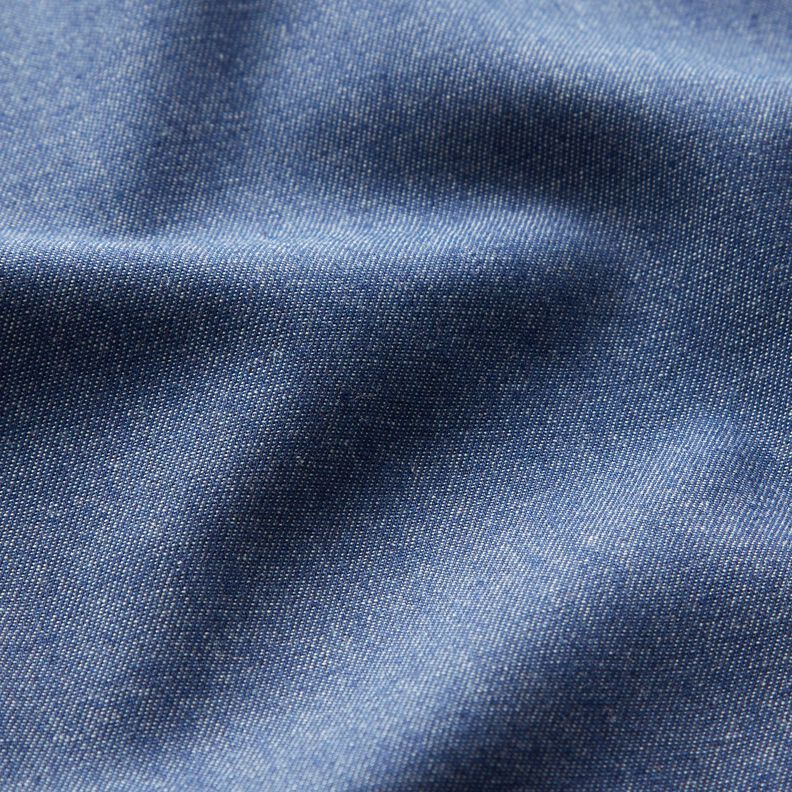 Denim de algodão, leve – azul,  image number 2