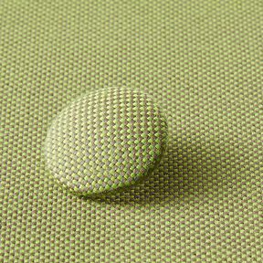 Botão forrado - Tecido para decoração Exteriores Agora Panama - verde-maçã, 