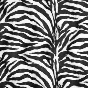 Imitação de pele zebra – preto/branco, 