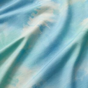 Jersey de algodão Batik – eucalipto, 