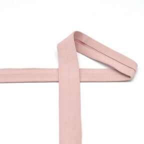 Fita de viés Jersey de algodão [20 mm] – rosa-velho claro, 