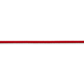 Cordão de borracha [Ø 3 mm] – vermelho, 