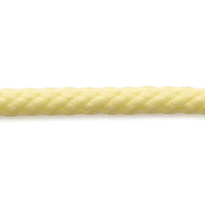 Cordão anorak [Ø 4 mm] – amarelo-baunilha, 