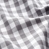 Tecido de algodão Xadrez Vichy 1 cm – cinzento-pérola/branco,  thumbnail number 2