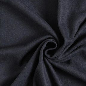 Malha de lã Lisa – preto azulado, 