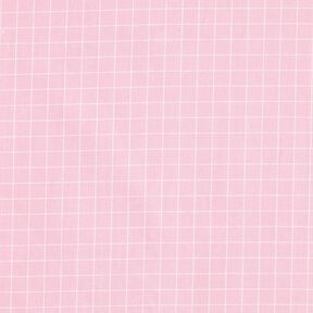 Tecido de algodão Cretone Xadrez Grade – rosa-claro, 
