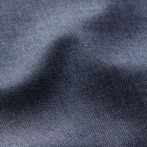 Denim de algodão, médio – azul-marinho, 