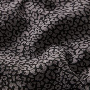 Malha Jacquard Leo – cinzento/preto, 