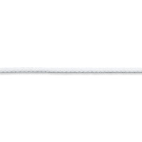 Cordão de algodão [Ø 3 mm] – branco, 