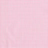 Tecido de algodão Xadrez Vichy 0,2 cm – rosa/branco,  thumbnail number 1