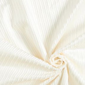 Bombazine Stretch Mistura de viscose e algodão Lisa – branco, 