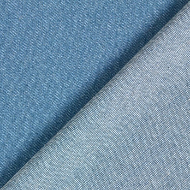 Denim de algodão, leve – azul claro,  image number 3