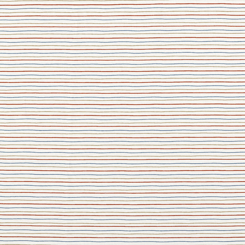 Jersey de algodão Linhas desenhadas – branco sujo,  image number 1