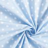 Popelina de algodão pintas grandes – azul claro/branco,  thumbnail number 5