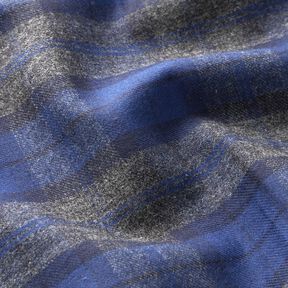Flanela Xadrez clássico – azul/cinzento escuro, 