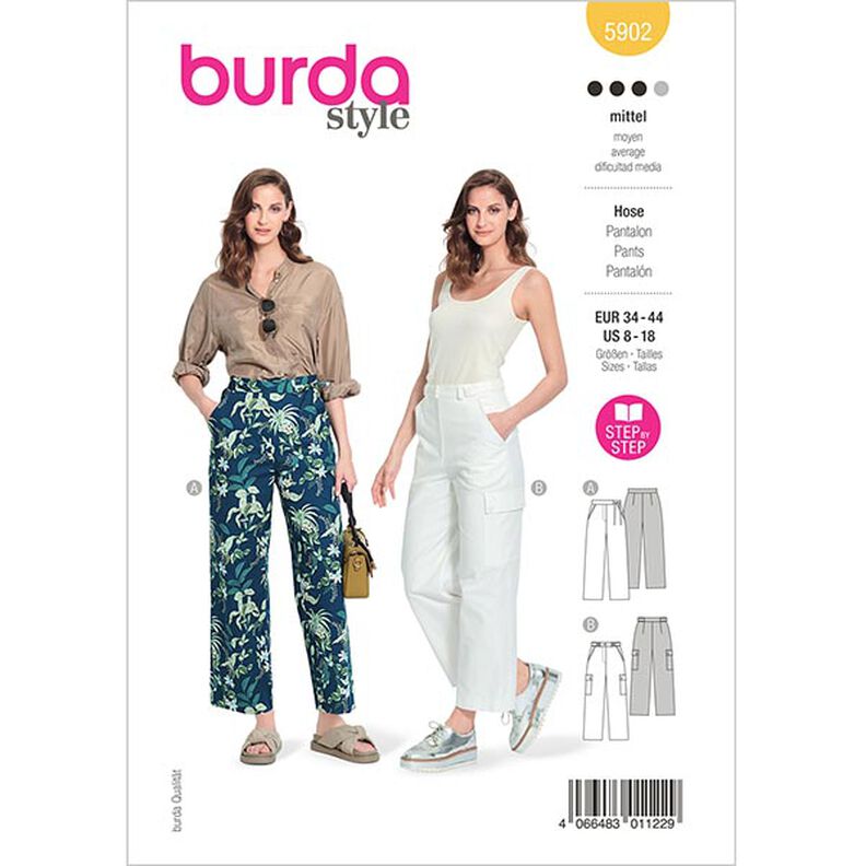 Calças | Burda 5092 | 34-44,  image number 1