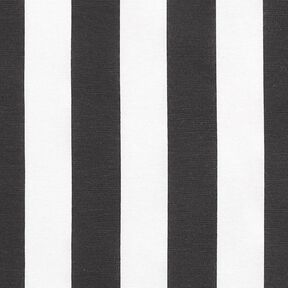 Tecido para decoração Lona Riscas – preto/branco, 