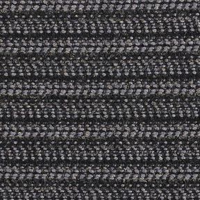 Tecido para sobretudos Mistura de pura lã Lurex Melange – antracite | Retalho 60cm, 