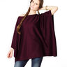 Tecido leve para blusas Enrugado Liso – merlot,  thumbnail number 4