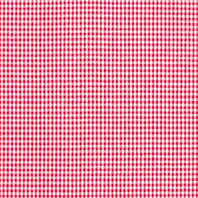 Tecido de algodão Xadrez Vichy 0,2 cm – vermelho/branco, 