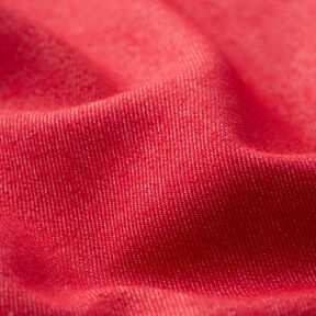 Denim Stretch Mistura de algodão, médio – vermelho, 
