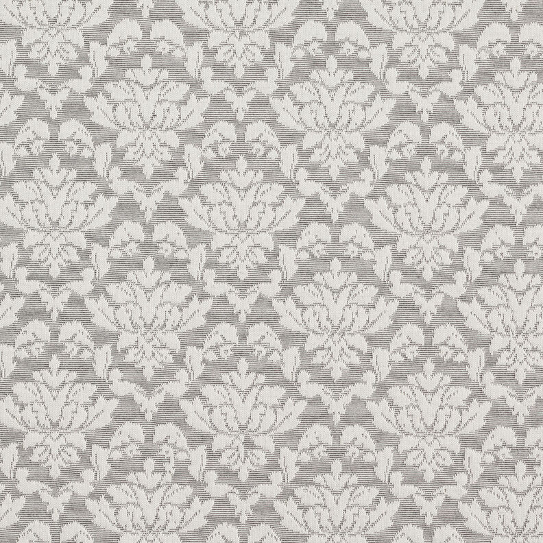 Jacquard Jersey Ornamentos – cinzento claro/branco,  image number 1