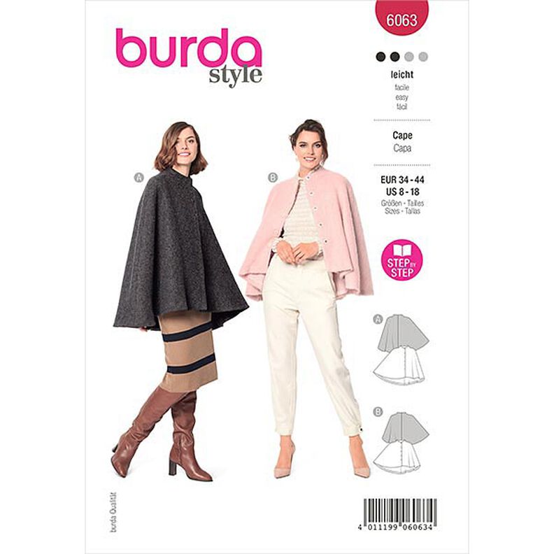 Capa, Burda 6063 | 34-44,  image number 1