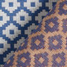 Tecido para exteriores jacquard Losangos – azul,  thumbnail number 4