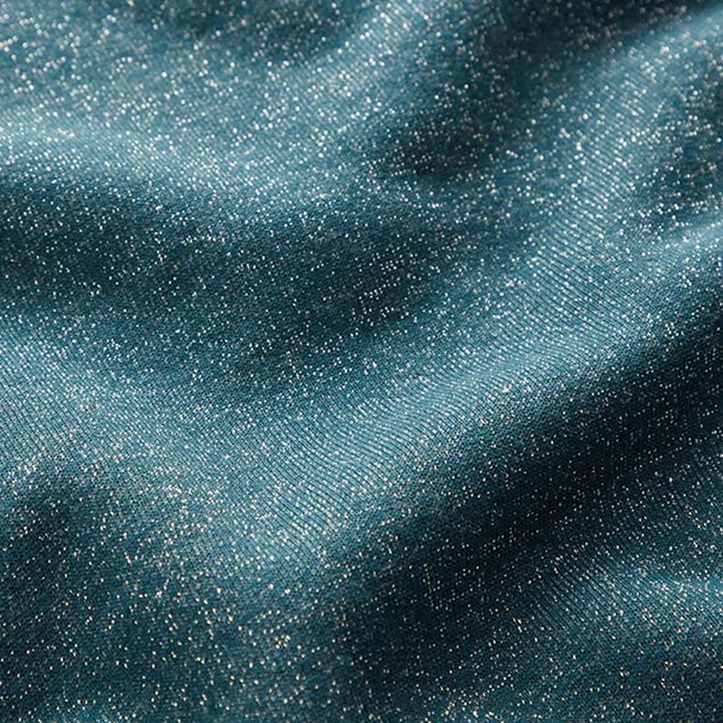 Sweatshirt Glitter – azul petróleo,  image number 2