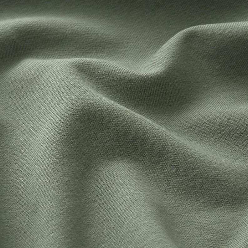 Sweat de algodão leve liso – verde-pinheiro,  image number 4