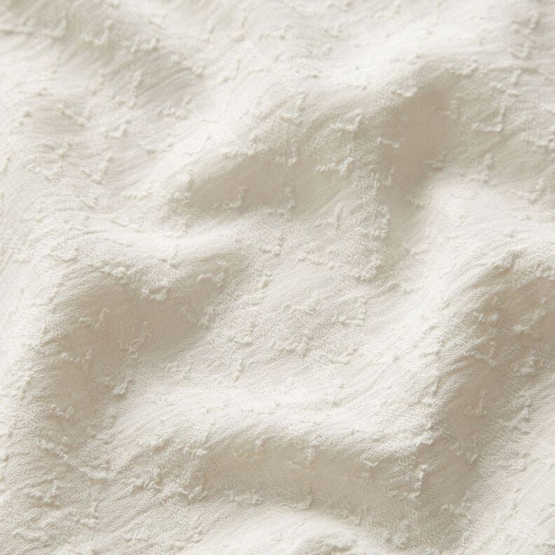 Jacquard Dobby Pied-de-poule – branco sujo,  image number 4