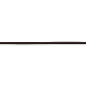 Cordão de borracha [Ø 3 mm] – castanho escuro, 