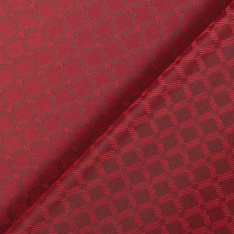 Tecido para forro Jacquard Losangos – vermelho,  image number 4