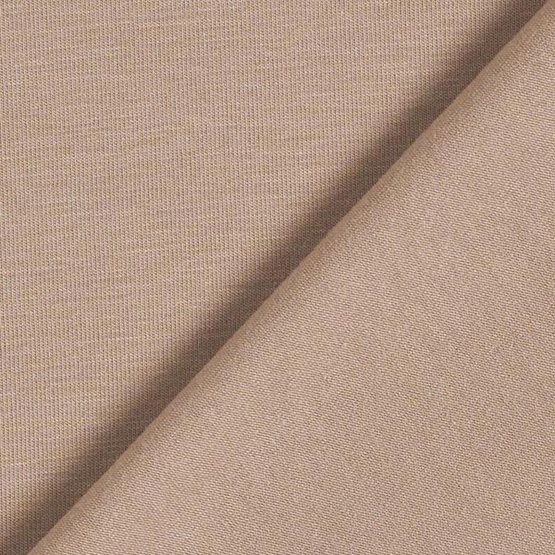 Bambu Jersey de viscose Liso – cor de areia,  image number 5