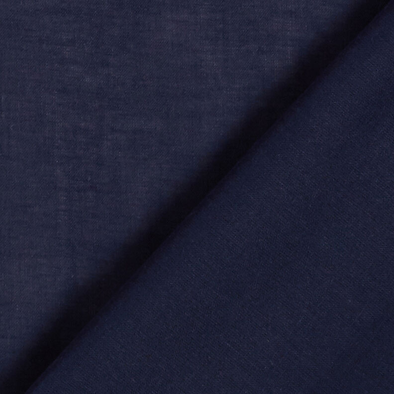 Cambraia de algodão Lisa – azul-marinho,  image number 3