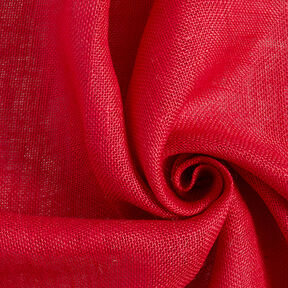Tecido para decoração Juta Liso 150 cm – vermelho, 