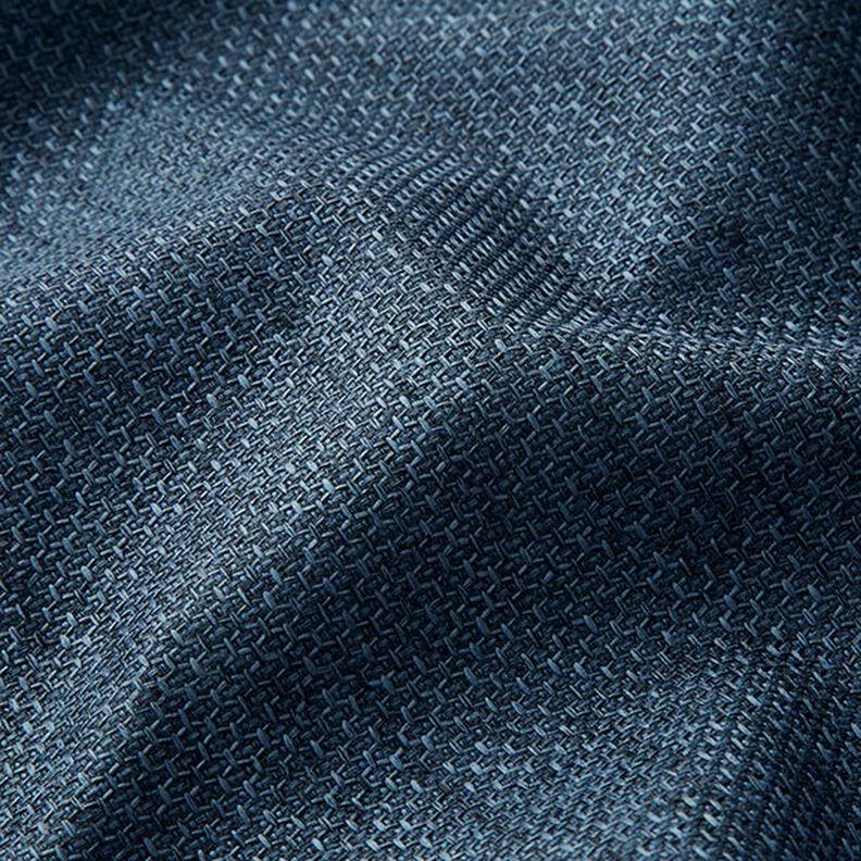 Tecido para estofos Estrutura de favos de mel – azul,  image number 2