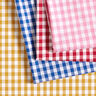 Tecido de algodão Xadrez Vichy 1 cm – vermelho/branco,  thumbnail number 5
