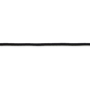 Cordão de borracha [Ø 3 mm] – preto, 