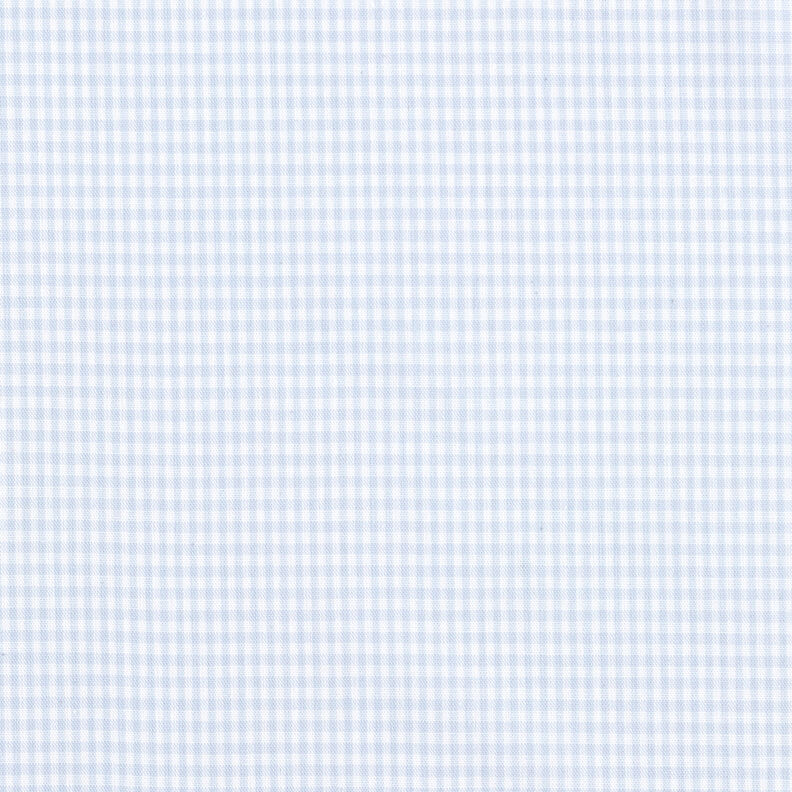 Tecido de algodão Xadrez Vichy 0,2 cm – jeans azul claro/branco,  image number 1