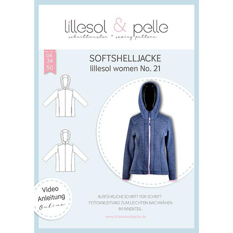 Casaco Softshell, Lillesol & Pelle No. 21 | 34 - 50,  image number 1