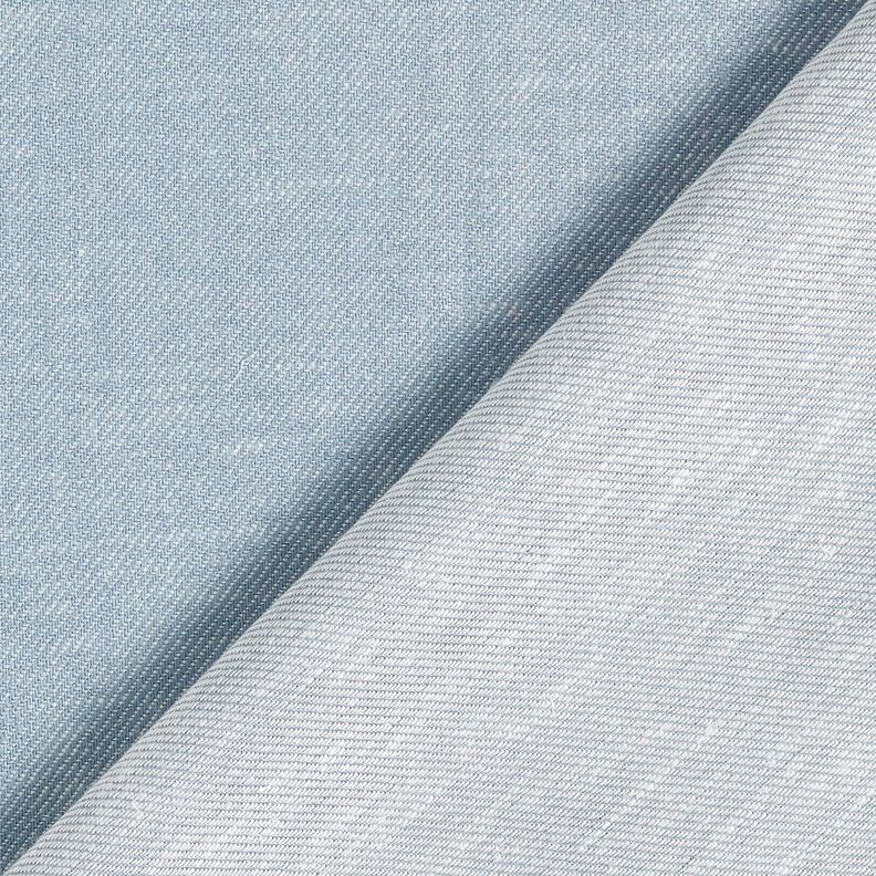 Twill de linho e viscose – azul claro,  image number 4